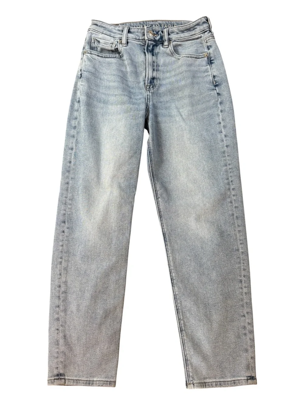 American Eagle Mom Straight Jeans.  Size 2 Short